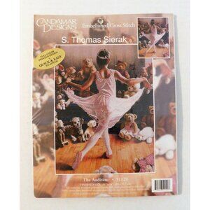Candamar The Audition Embellished Cross Stitch Kit 1998 #51120 Ballet 11x14 NEW